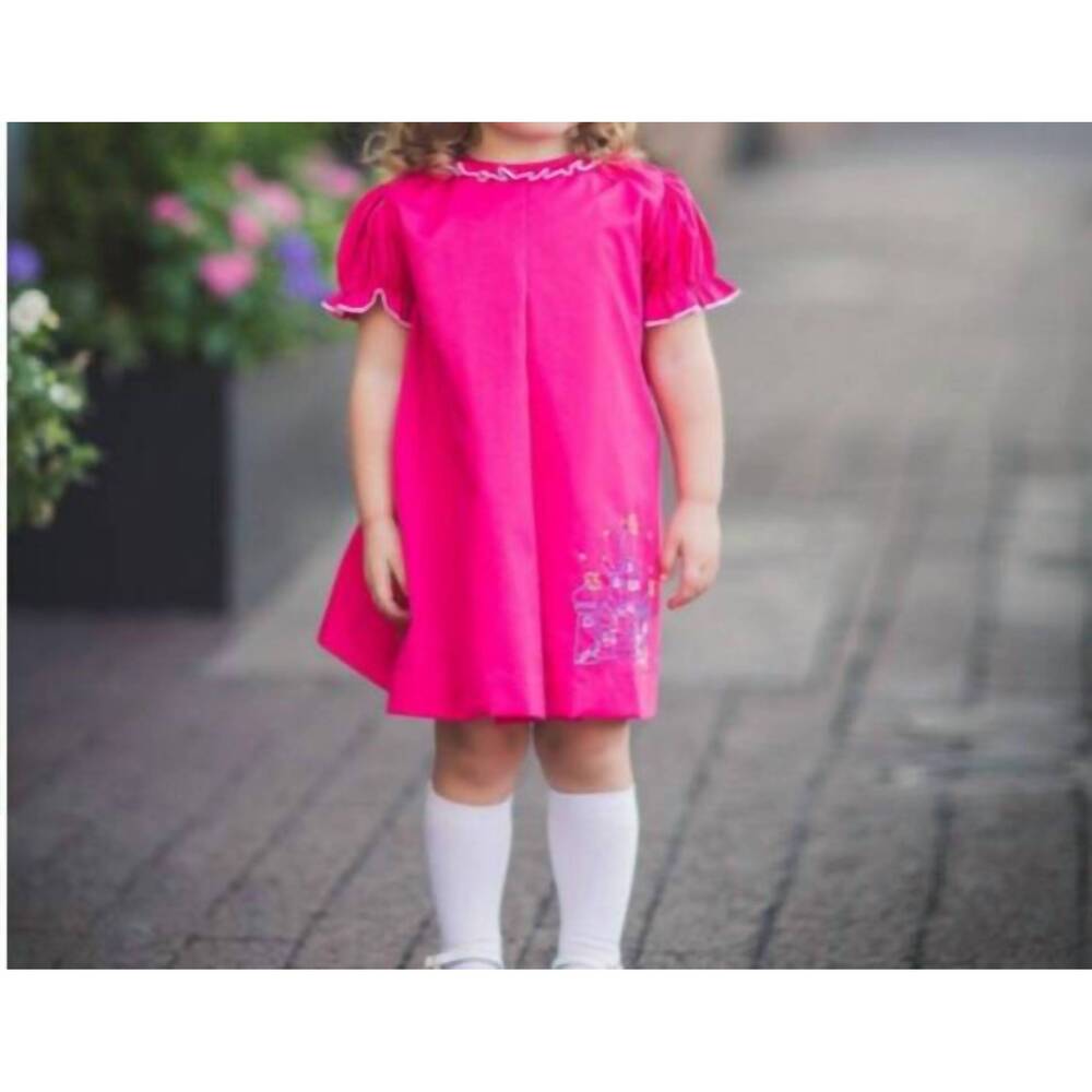 NEW THE PROPER PEONY royal wishes dress in hot pink